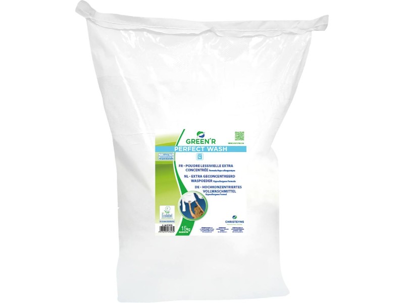 Lessive poudre green r pergect wash 15 kg CHRISTEYNS - 58030