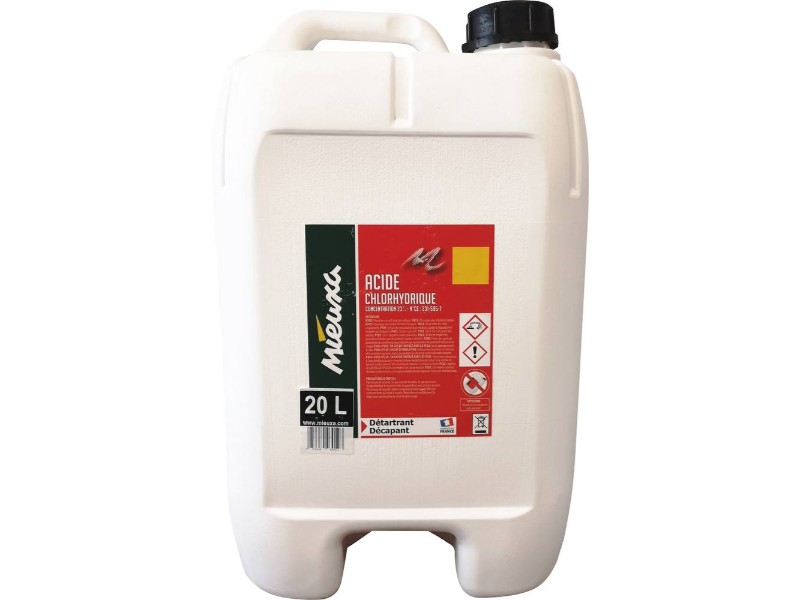 Acide chlorhydrique 23% MIEUXA - 58259