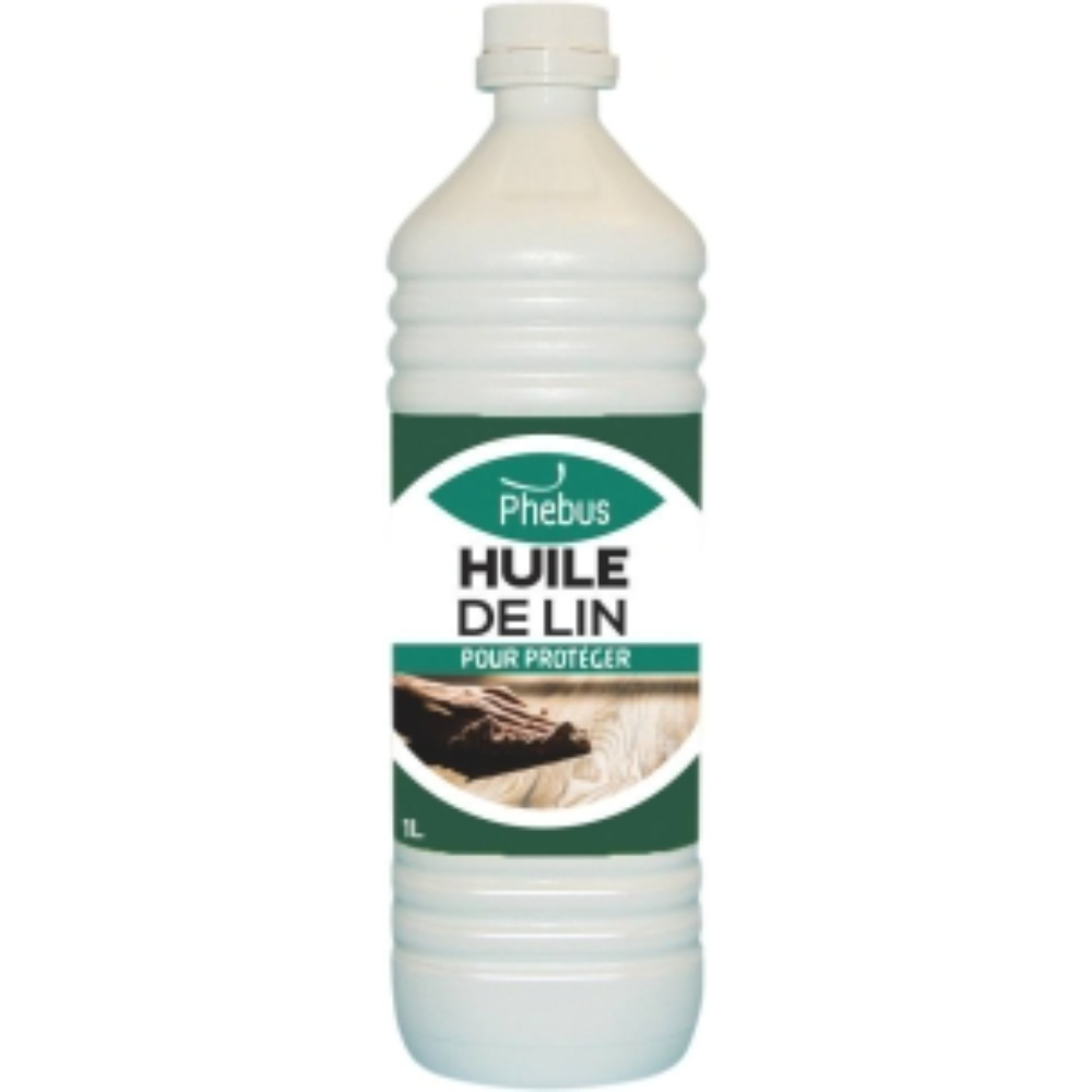 BIDON 1L D'HUILE DE LIN - PHEBUS - 58270