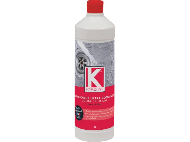 Déboucheur liquide ultra concentré pour canalisation KARZHAN - 58745