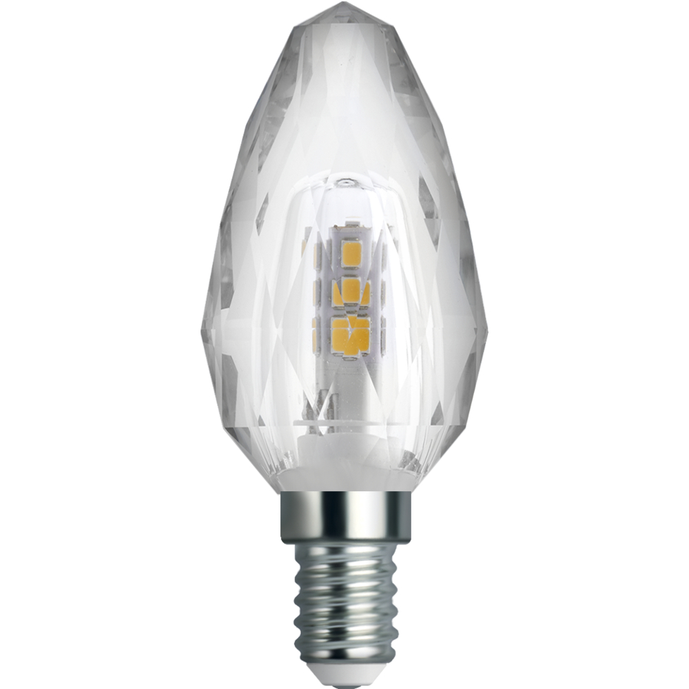 AMPOULE  C37 CRISTAL SMD VERRE TRANSPARENT E14 3,5W 4000K 300lm - DEBFLEX - 600407