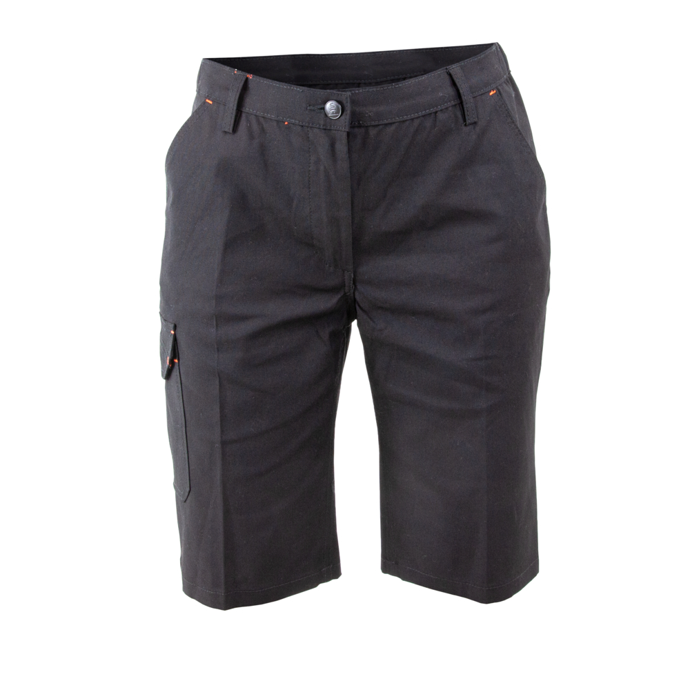 Bermuda femme stretch PALMARES NOIR - LMA LEBEURRE - 6146