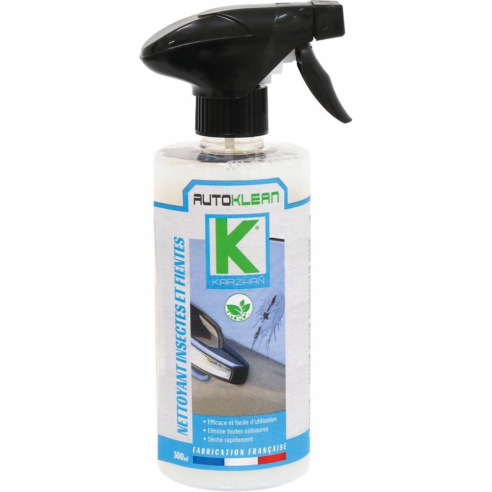 Nettoyant insectes et fientes AUTO KLEAN - pulvérisateur de 500ml - KARZHAN - 62232