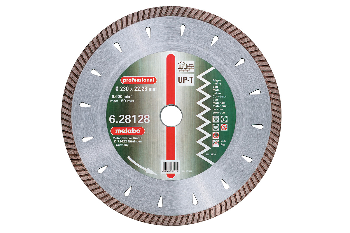 Meule de tronçonnage diamantée, 230 x 2,7 x 22,23 mm, 