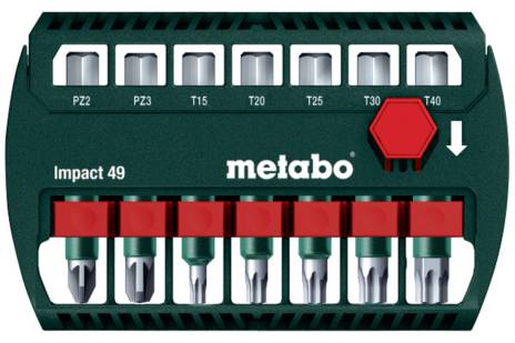 Coffret d'embouts Impact 49 - METABO - 628850000