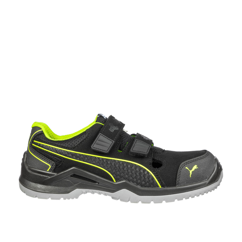 Chaussures de sécurité basses S1P ESD NEODYME noir/vert - PUMA SAFETY - 644300
