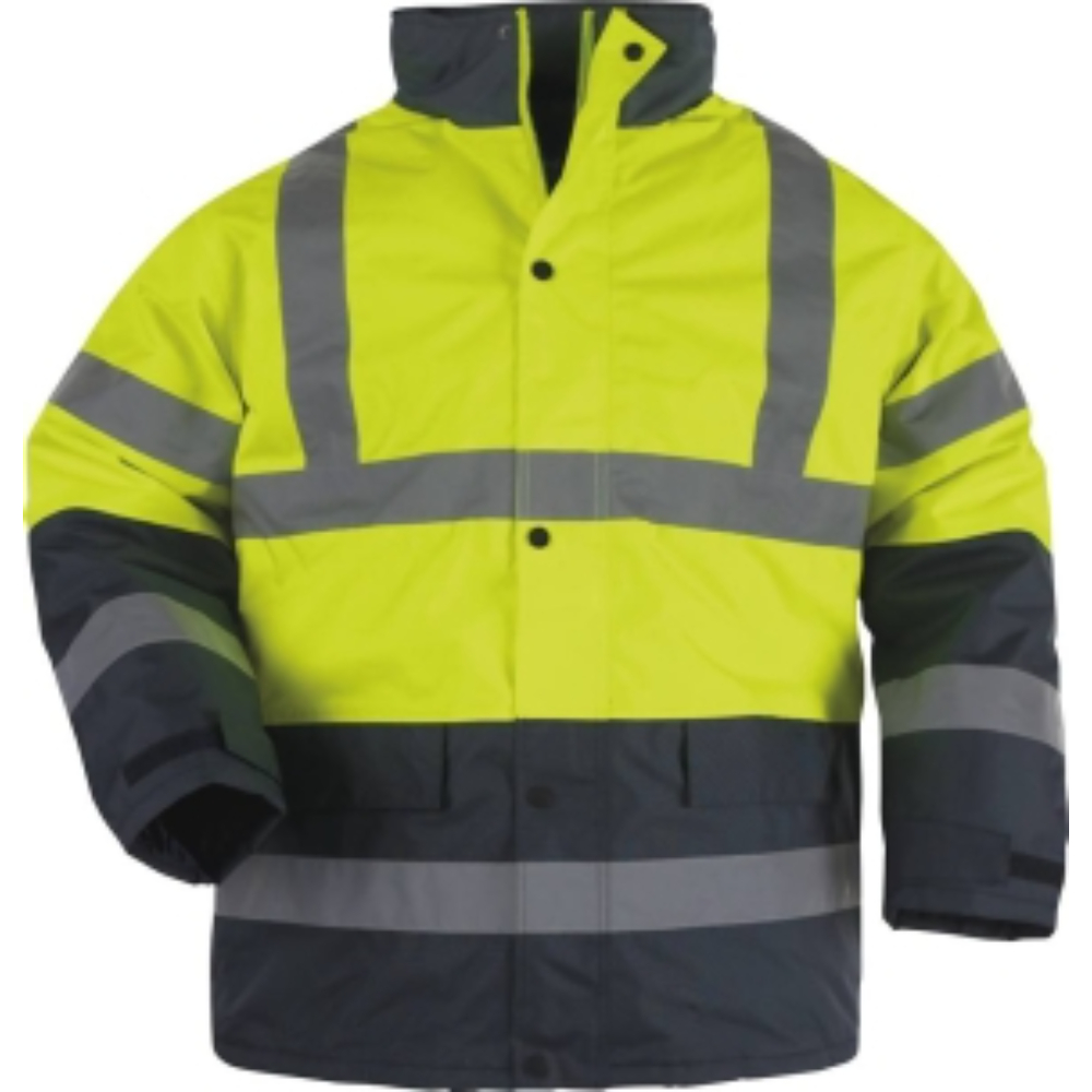 PARKA FLUO XL 3M-JAUNE ET BLEU - DOUBLEE - Neutre - 65477