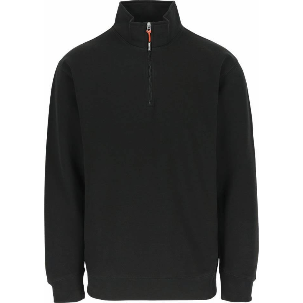 SWEAT COL CAMIONNEUR NOIR - HEROCK
