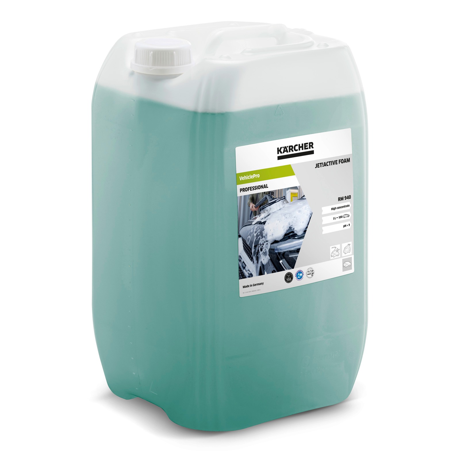 Détergent RM 940 20 L Jet!Active Foam - KARCHER - 6.296-211.0
