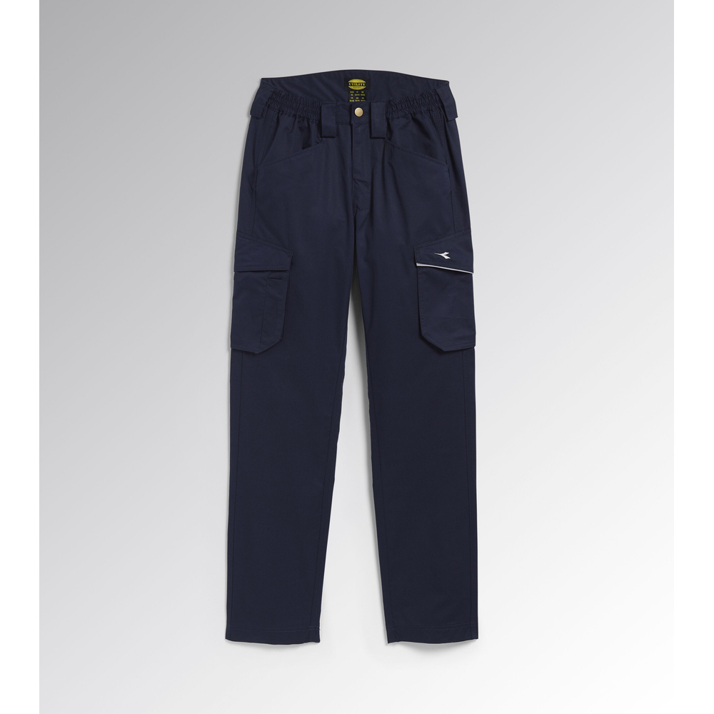 Pantalon de travail bleu marine STAFF LIGHT CARGO COTTON - Diadora - 17621360062