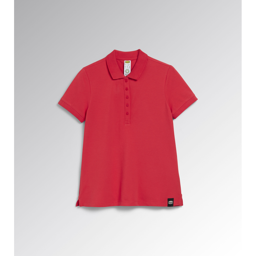 Polo de travail rouge manche courte Femme MC ATHENA - Diadora - 17767445013