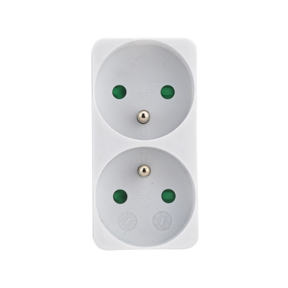 BIPLITE FAÇADE 2P+T 10/16A BLANC - DEBFLEX - 714770