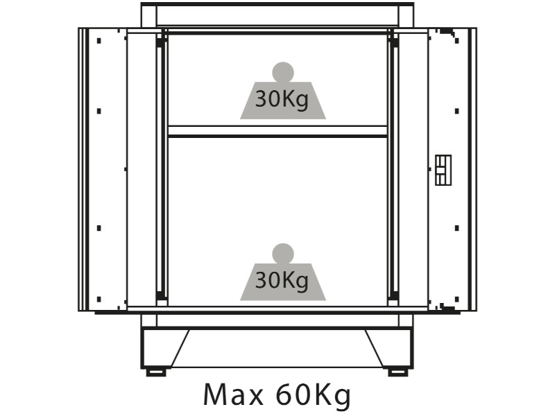 MEUBLE BAS A 2 PORTES - DRAKKAR EQUIPEMENT - 72622