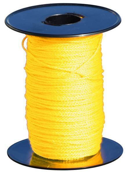 CORDEAU POLYPRO TRESSE JAUNE FLUO 100M FIL 1,5MM TALIAPLAST - 400516