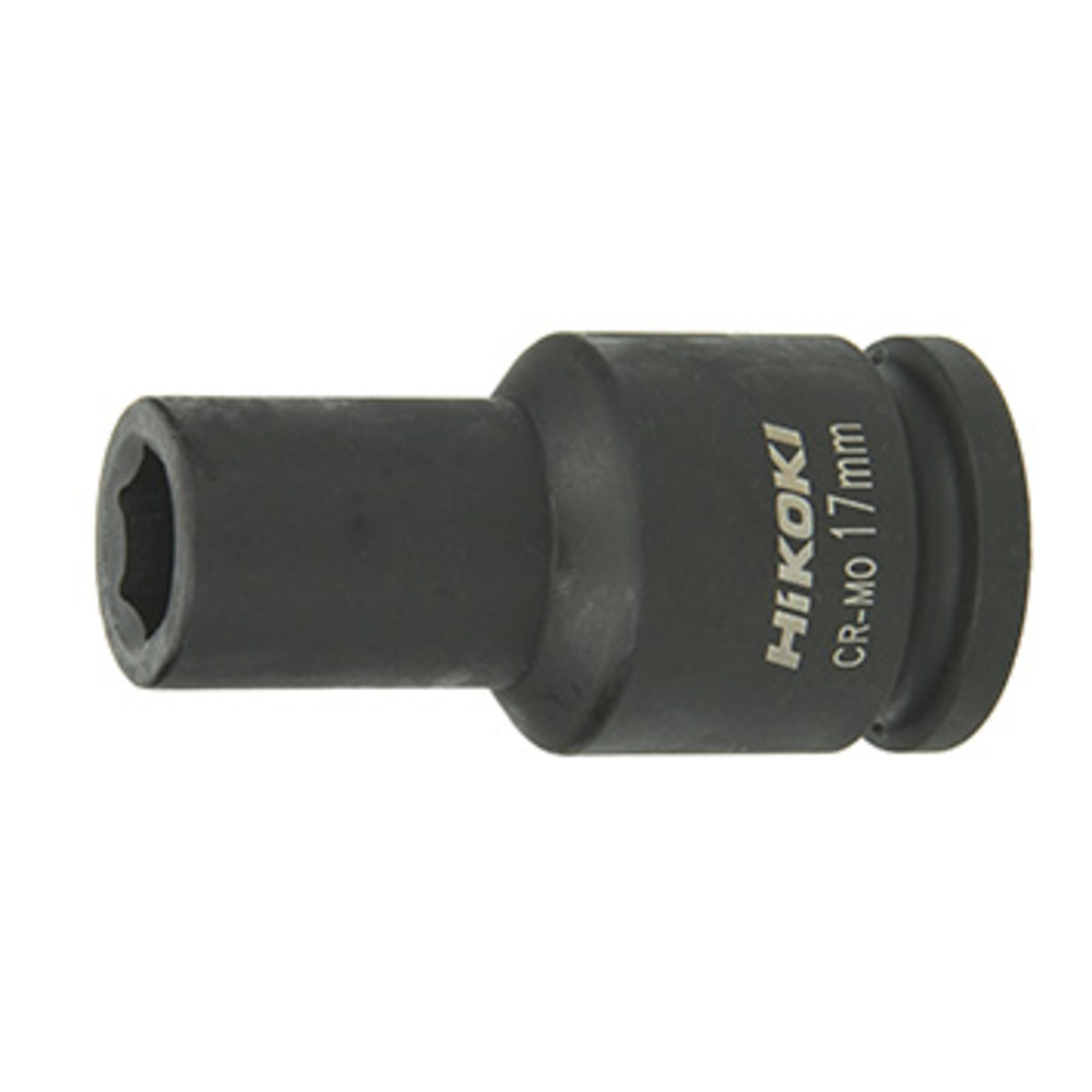 Douille à choc pour boulon hex. externe, extra long 90 mm, dim. 23 mm - HIKOKI - 751954