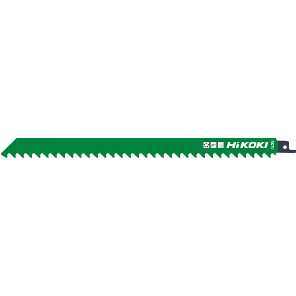 Lames de scie sabre RS70/S1241HM - Lot de 2 - HIKOKI - 752037