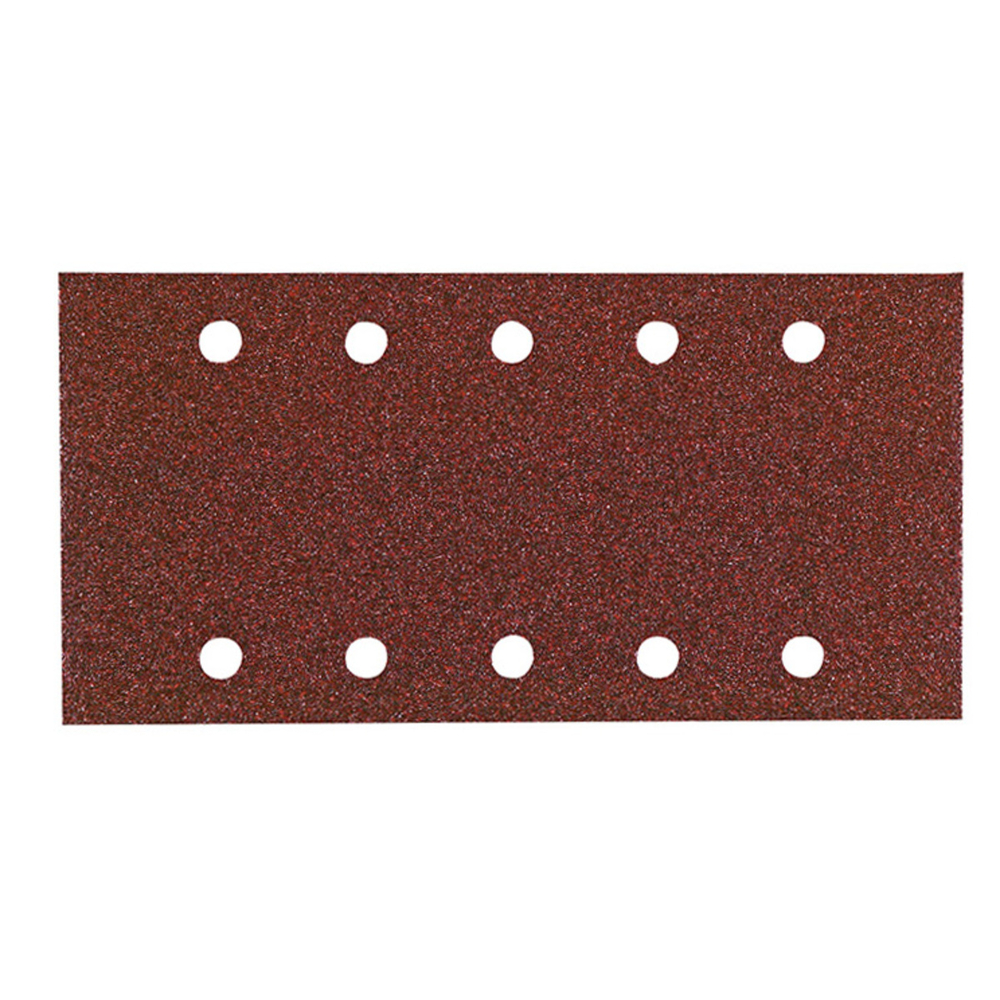 Papier abrasif 115X230 mm G60 - Lot de 10 - Velcro - HIKOKI - 753062