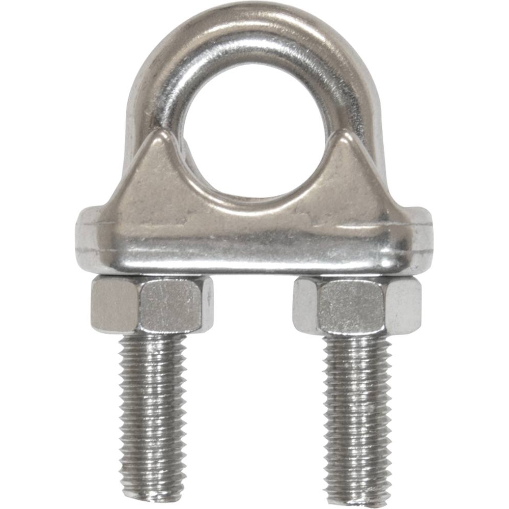 Serre-câble étrier en inox 14mm - sachet de 2 - KLIPPER - 75656.02