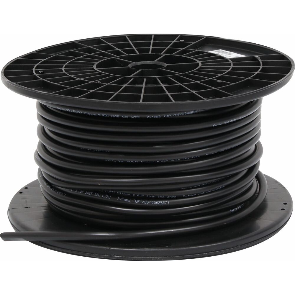 Câble multi-conducteur ADR 7x1mm² noir - bobinot de 50m - GREGOIRE ET BARILLEAU - 78257