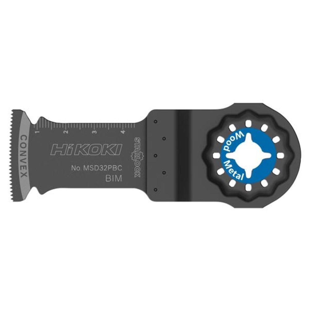 Lame multi tools Starlock MSD32PBC 32 x 50 mm - Lot de 5 - HIKOKI - 782722