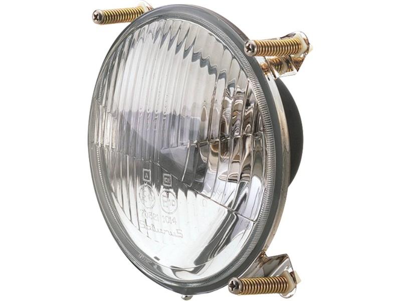 Phare avant de tracteur à encastrer 140mm 2 fonctions COBO - 79344