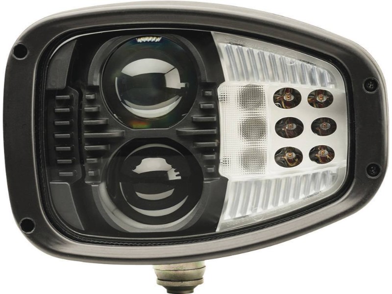 Phare avant led 12/24v 5 fonctions avec clignotant ABL - 79350