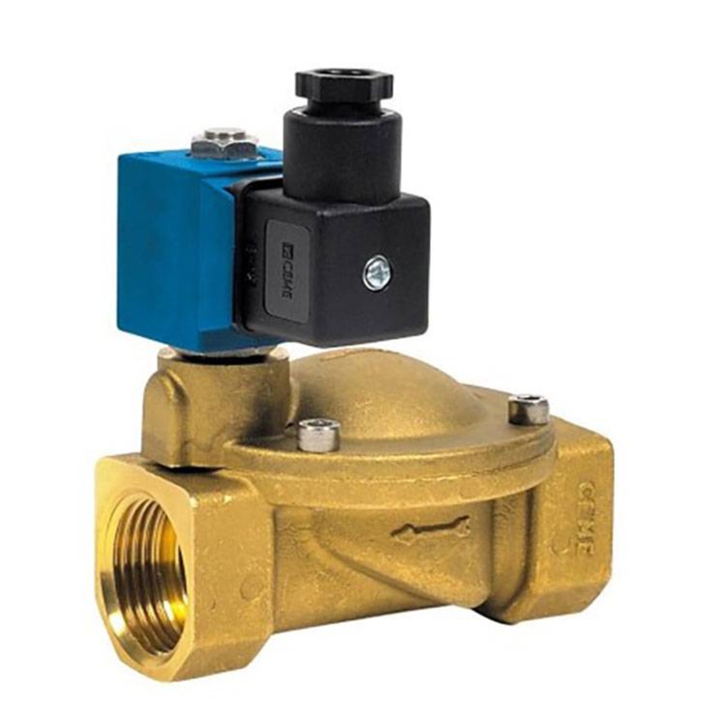 ELECTROVANNE CEME 2/2 ESM86 NF A CDE ASSISTEE 24VCA 1'1/4 NBR - RENSON - 818074