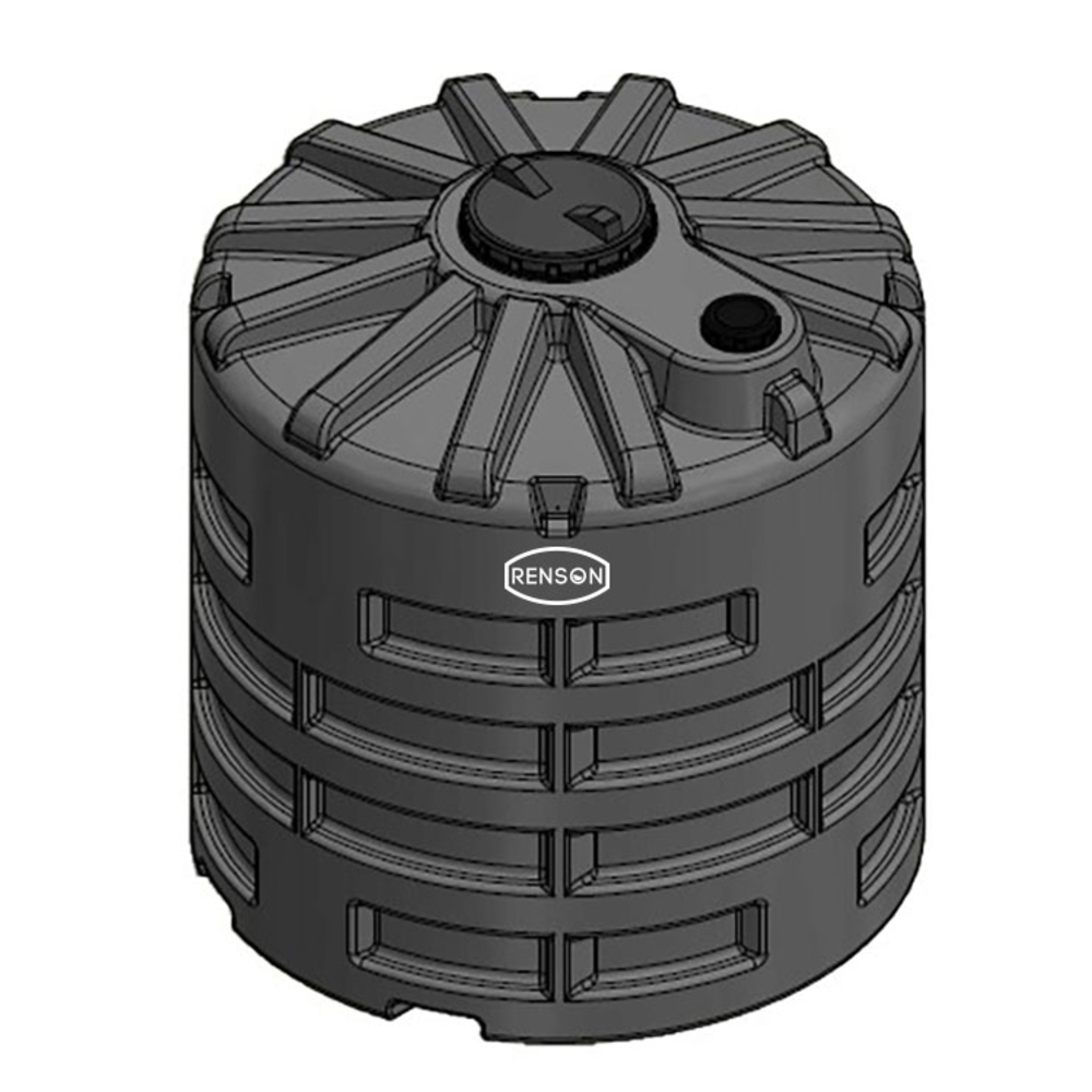 CUVE ENTERRABLE VERTICALE 3000L SANS REHAUSSE  - RENSON - 818405