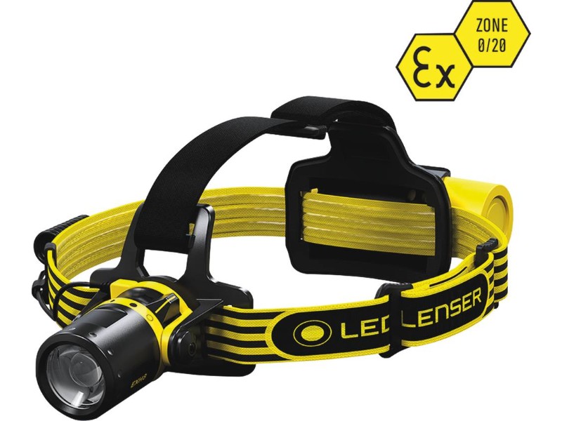 Lampe frontale led 180 lumens à piles atex zone 0 LED LENSER - 82261