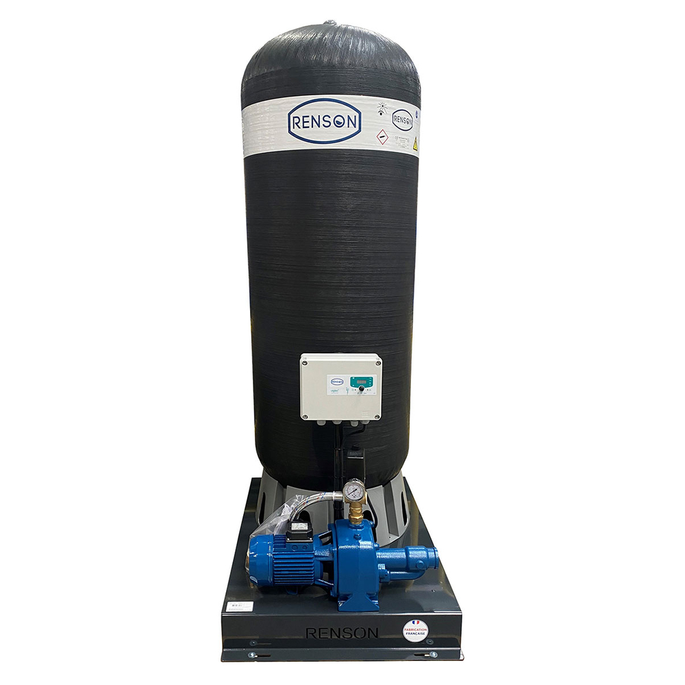 GROUPE DE SURPRESSION 450L TRI COFFRET MANQUE D'EAU 2,2KW - RENSON - 825033