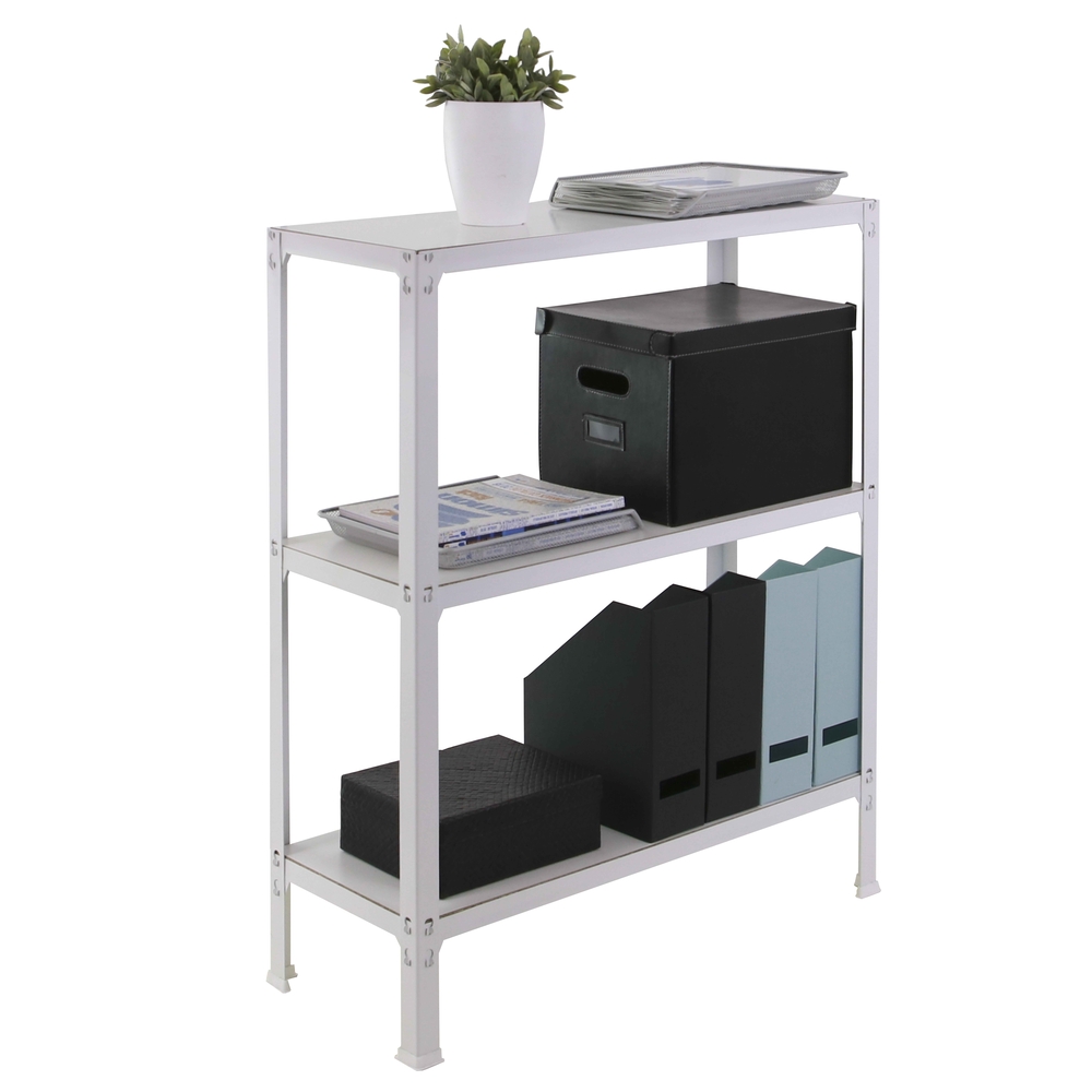 Rayonnage intérieur 900x800x300 - 3 niveaux Blanc - SIMON RACK - 8425437069956