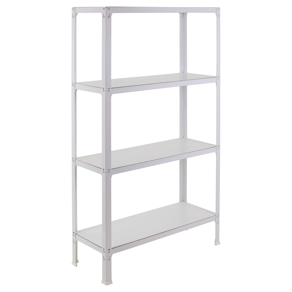 Rayonnage intérieur 1600x1000x300 - 4 niveaux Blanc - SIMON RACK - 8425437070013