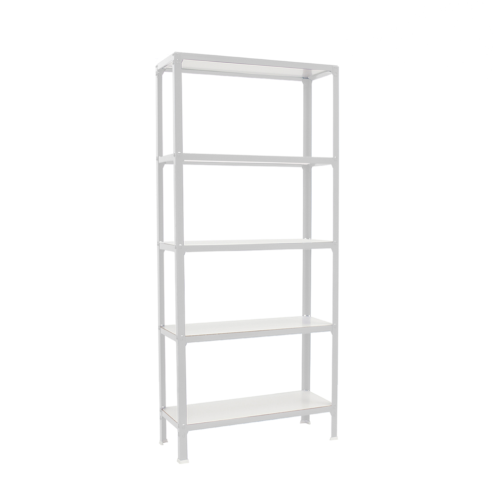 Rayonnage intérieur 1800x800x300 - 5 niveaux Blanc - SIMON RACK - 8425437070037