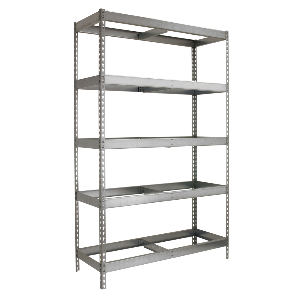 Étagère charge moyenne 500 à 600kg - 2000x2100x900 - 5 niveaux Galvanisé - SIMON RACK - 8425437081378