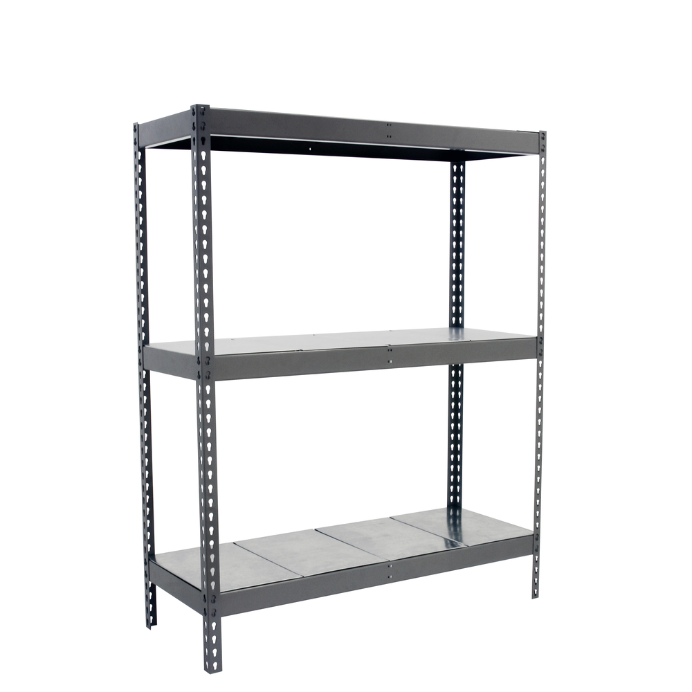 Étagère charge moyenne 500 à 600kg - 2000x1500x750 - 3 niveaux Gris - SIMON RACK - 8425437092503