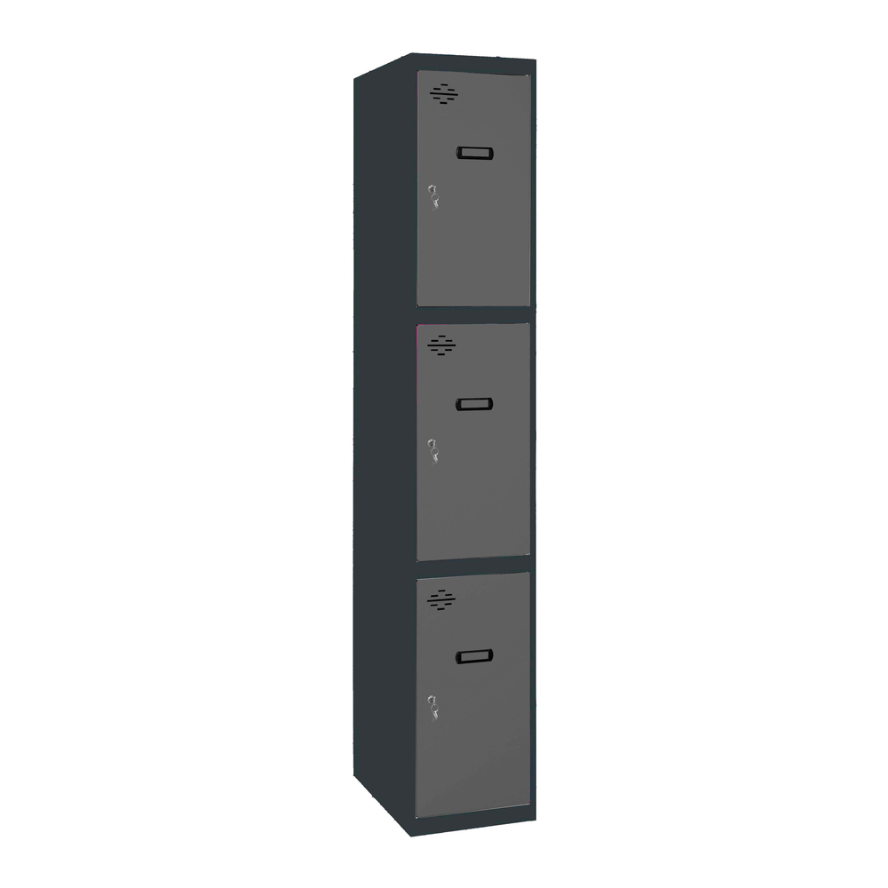 Vestiaire métallique 1800x400x500 - Anthracite - SIMON RACK - 8425437105135