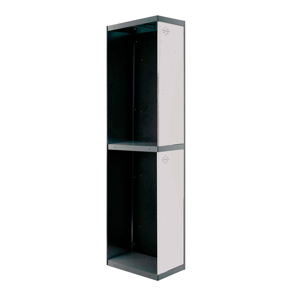 Vestiaire métallique 1800x300x500 - Anthracite/Bleu - SIMON RACK - 8425437105852