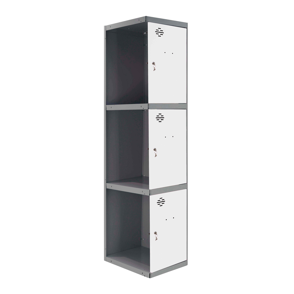 Vestiaire métallique 1800x300x500 - Anthracite/Bleu - SIMON RACK - 8425437105890
