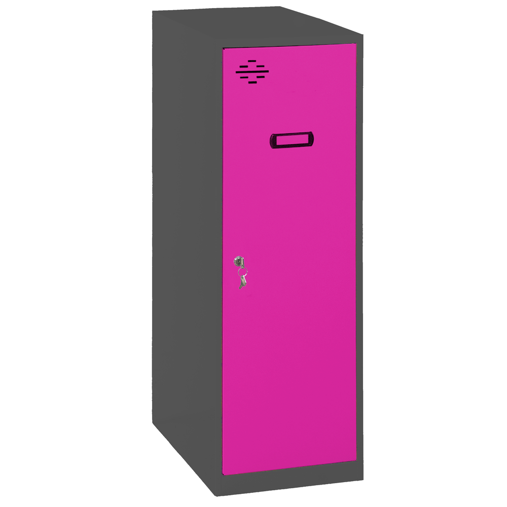 Vestiaire métallique monté 915x300x500 - Anthracite - SIMON RACK - 8425437116995