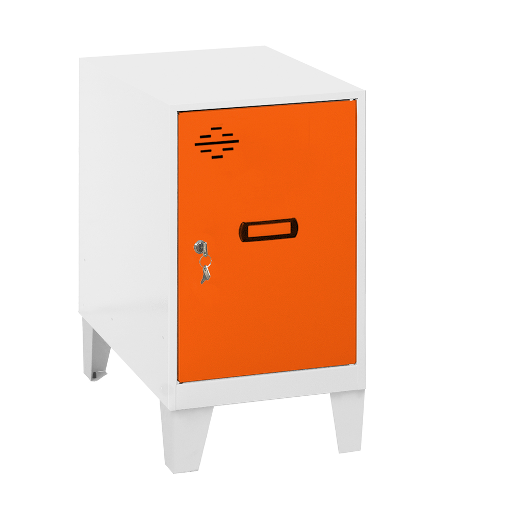 Vestiaire métallique monté 575x400x500 - Orange - SIMON RACK - 8425437121081