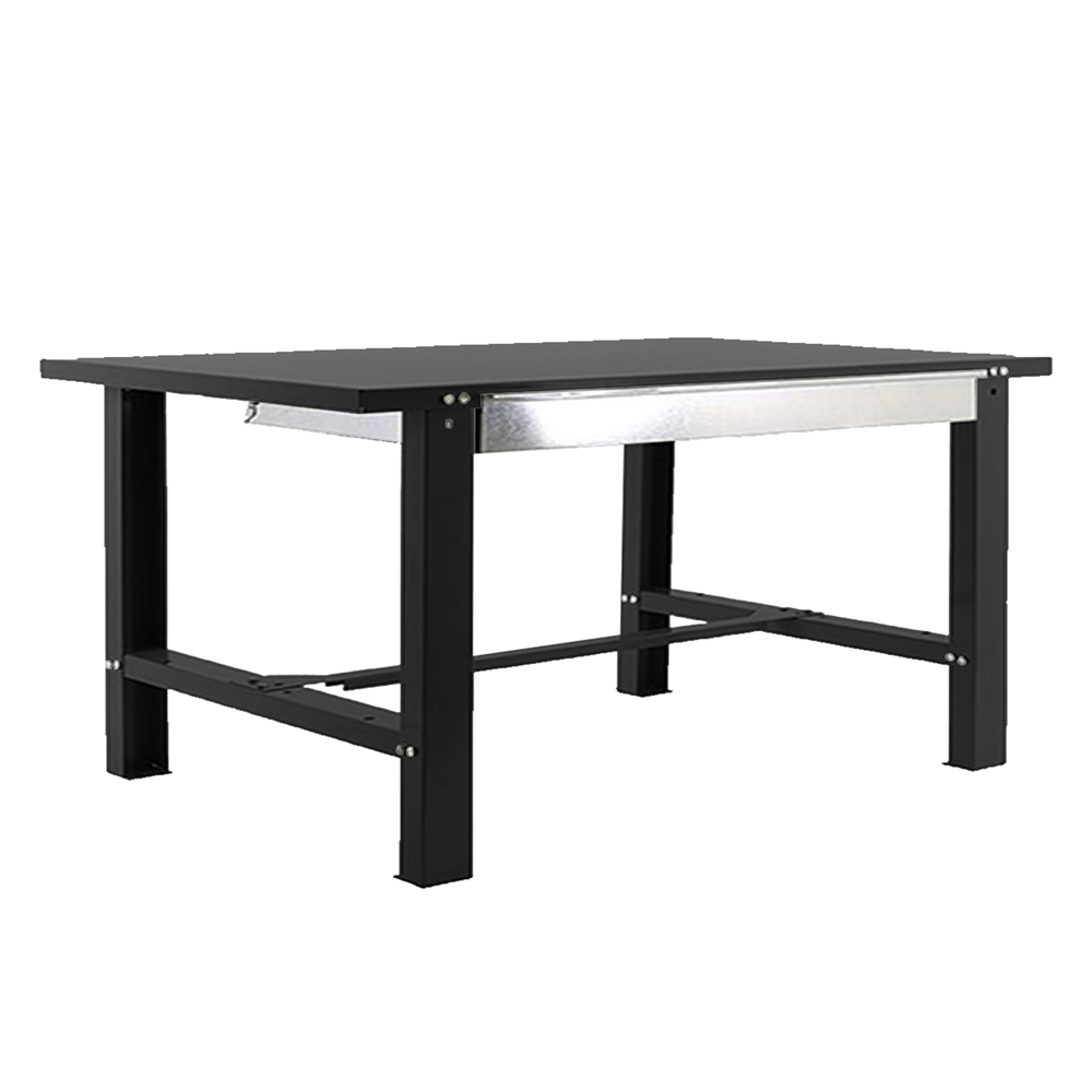 Kit établi mobile Bricolage - 830x1800x730 - 1 niveau Anthracite - SIMON RACK - 8425437126031