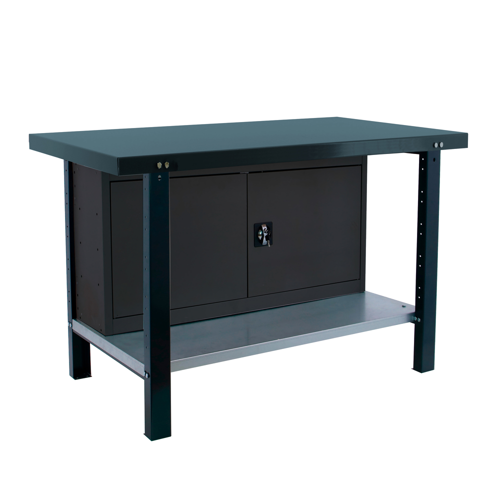 Kit établi mobile Bricolage - 830x1200x730 - 1 niveau Anthracite - SIMON RACK - 8425437126253