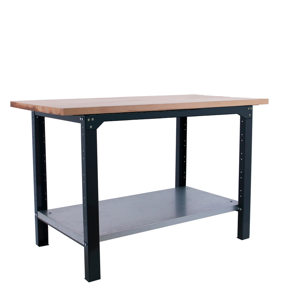 Kit établi mobile Bricolage - 865x1800x750 - 1 niveau Anthracite - SIMON RACK - 8425437126307