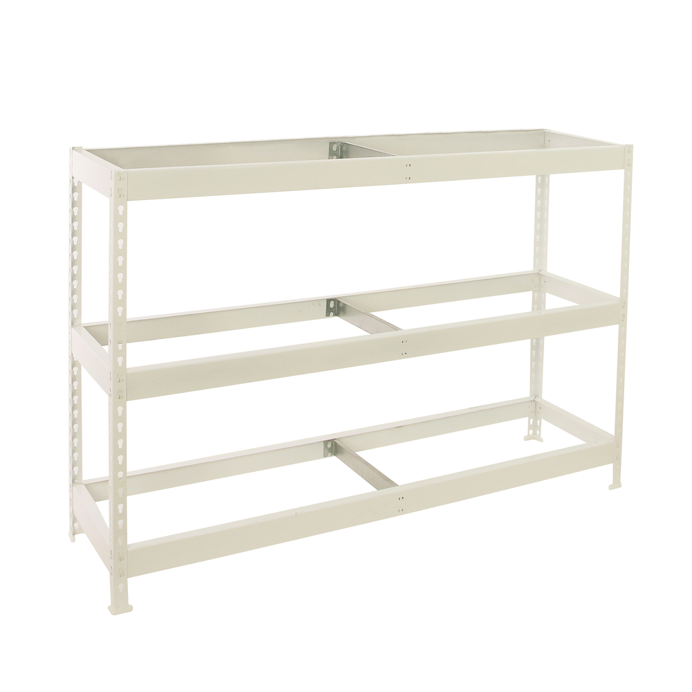 Étagère charge moyenne 500 à 600kg - 2000x1500x900 - 3 niveaux Blanc - SIMON RACK - 8425437152429