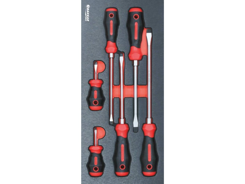 MODULE MOUSSE FINITION METAL PLEIN TOURNEVIS PLAT - DRAKKAR TOOLS - 84256