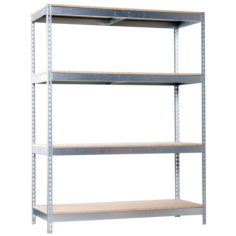 Étagère charge moyenne 500 à 600kg - 2000x2400x900 - 4 niveaux Bois - SIMON RACK - 8435104925263