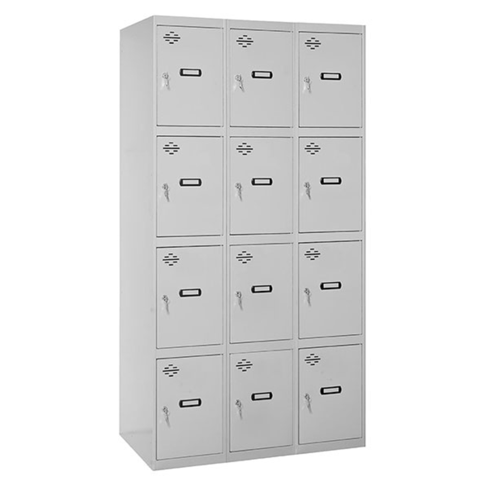 Vestiaire métallique monté 1800x1200x500 - Gris - SIMON RACK - 8435104935248
