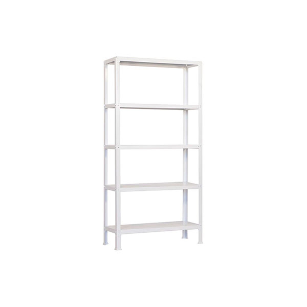 Rayonnage intérieur 1800x800x300 - 5 niveaux Blanc - SIMON RACK - 8435104938867