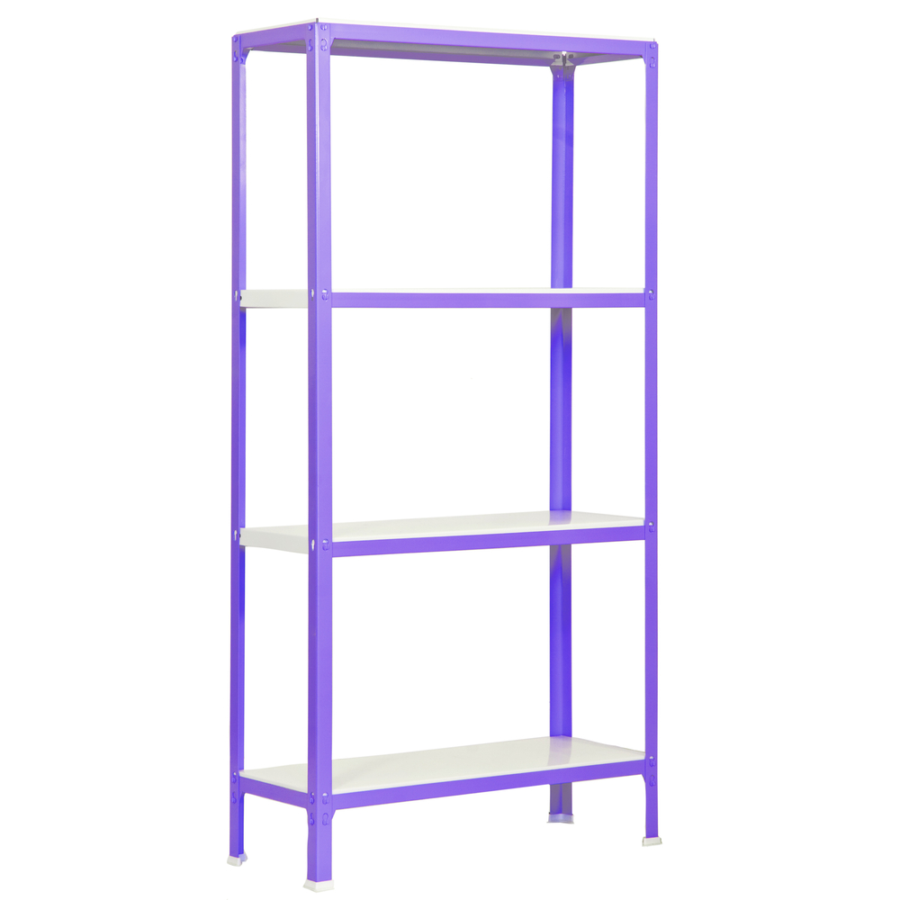 Rayonnage intérieur 1600x800x400 - 4 niveaux Blanc - SIMON RACK - 8435104940112