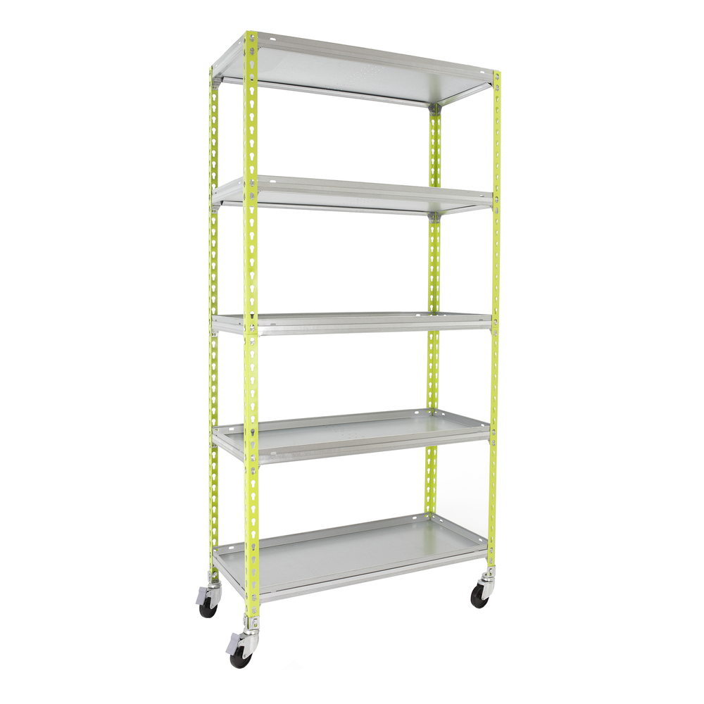 Étagère mobile de jardin - 1875x900x500 - 5 niveaux Vert - SIMON RACK - 8435104948132